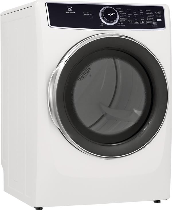 ELFE7537AW - Electrolux 8-cu ft Stackable Steam-Cycle Electric Dryer (White) ENERGY STAR